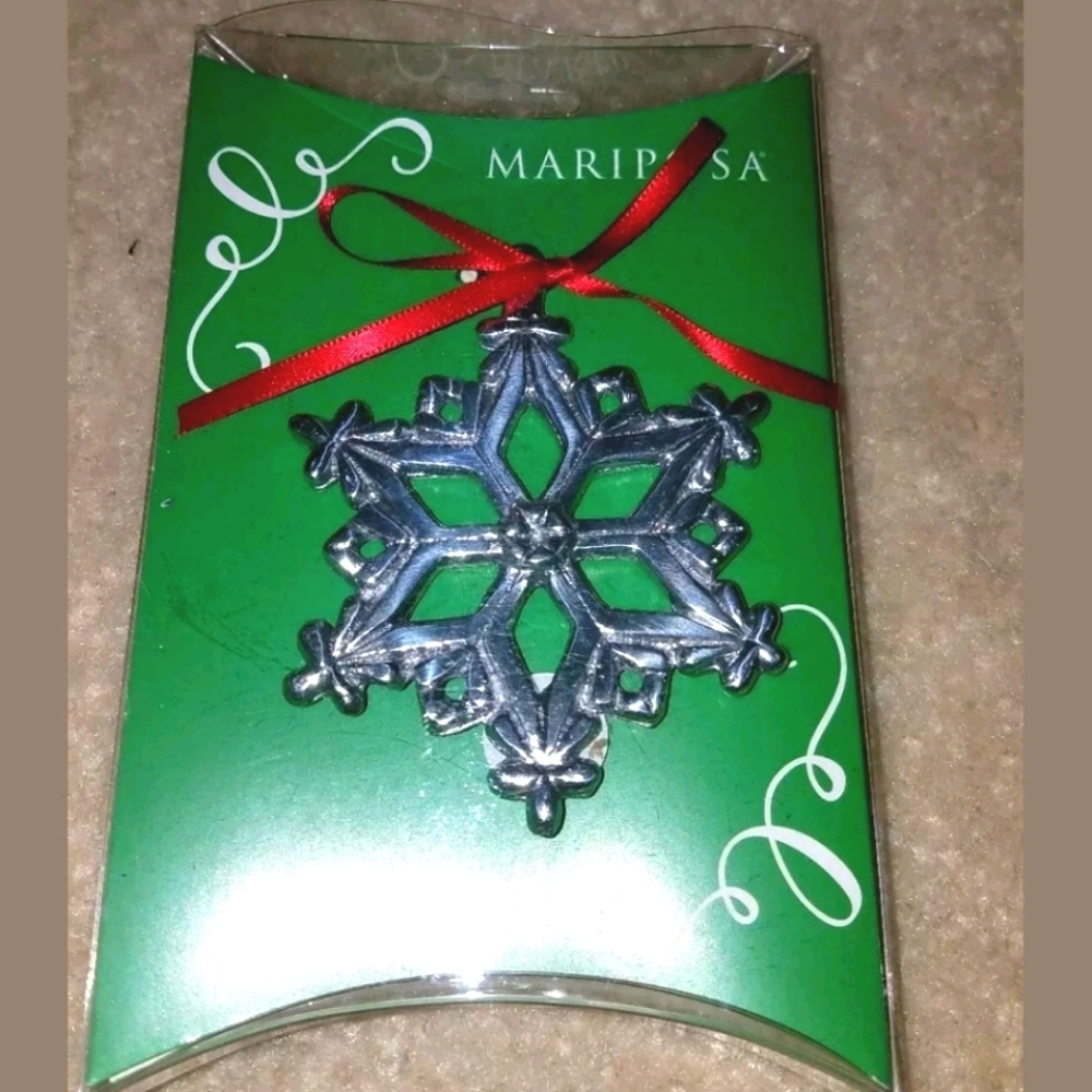 Snowflake Ornament by Mariposa New
